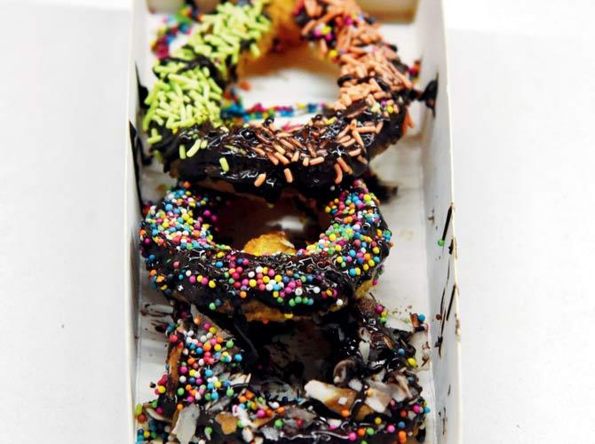 Belgian waffle churros