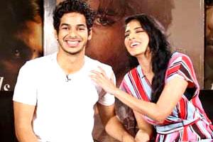 Beyond The Cloud's Ishaan Khatter, Malavika Mohanan battle it out in this fun game