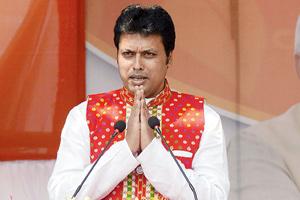 Tripura CM asks youth to get self-employed instead of running after politicians