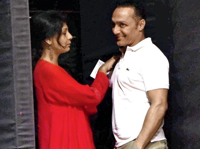 Nandita Das and Rahul Bose