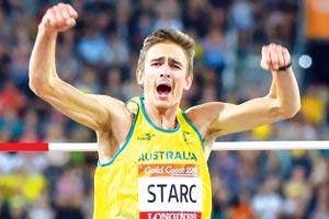 Cricketer Mitchell Starc's brother wins high jump gold