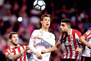 La Liga: Cristiano Ronaldo scores late to help Real draw with Bilbao