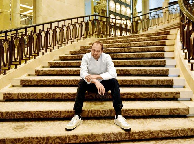 Chef and co-owner of Eleven Madison Park, Daniel Humm. Pic/Bipin Kokate