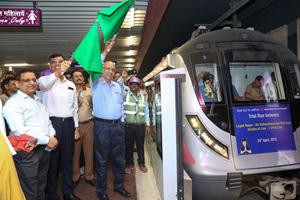 Delhi Metro begins trial on Pink Line