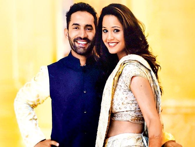 Dinesh Karthik and Dipika Pallikal