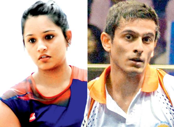 Dipika Pallikal and Saurav Ghosal