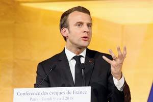 French President Emmanuel Macron: We have proof Syria used chlorine
