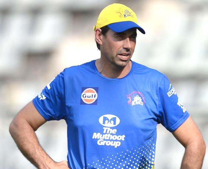 Chennai Super Kings coach Stephen Fleming. Pic/PTI