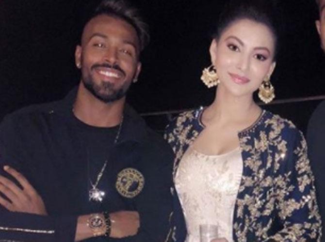 Hardik Pandya and Urvashi Rautela