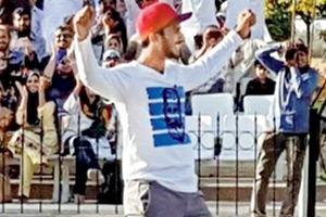 Pakistan cricketer Hasan Ali's Wagah border antics go viral, gets slammed