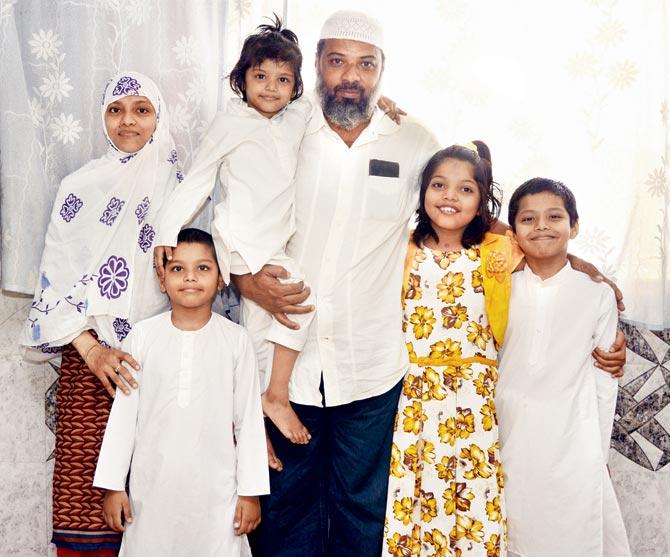 Hazequa with her parents Faizan and Sadiqua, and her siblings Mohd. Zaka, 7, Mohd. Zidaan, 5, and Zikra, 4