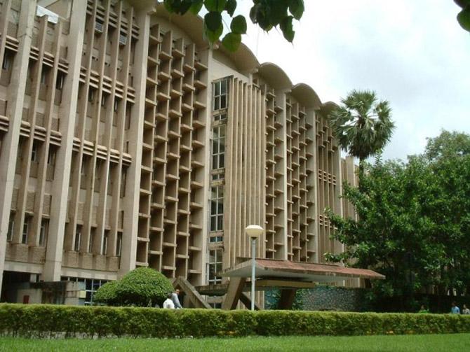 The main building of IIT Bombay