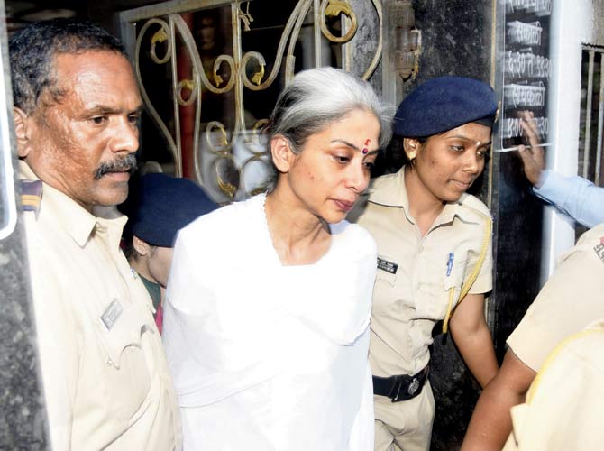 Indrani Mukerjea. File pic