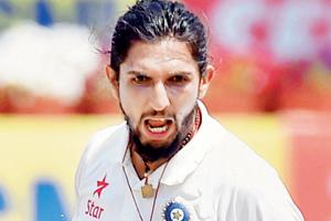 Pacer Ishant Sharma claims five on county debut