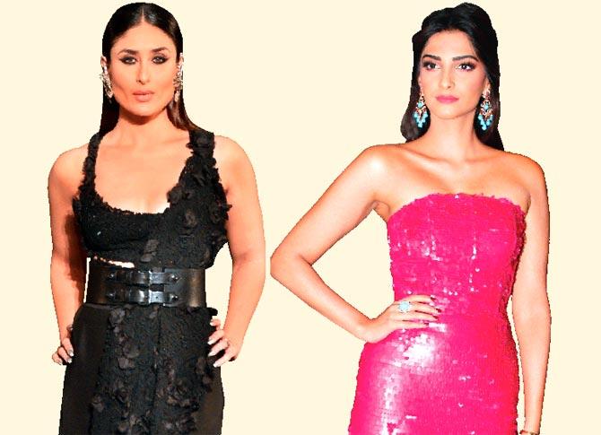 Kareena Kapoor Khan and Sonam Kapoor