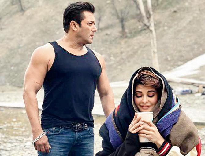 Salman Khan and Jacqueline Fernandez