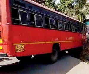 Man tries to drive bus from Mumbai to UP after failing to get a ticket