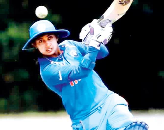 India skipper Mithali Raj scored an unbeaten 74 against England