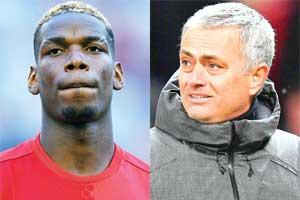 Paul Pogba rubbishes differences with Man United coach Jose Mourinho