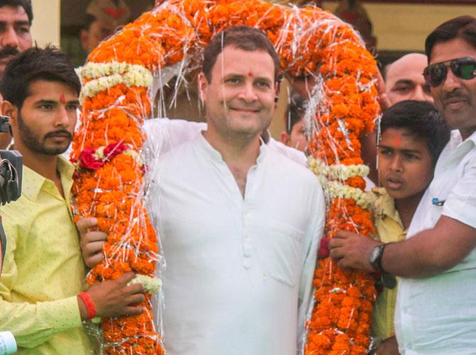 Rahul Gandhi: Amethi will be as developed as Singapore, California in 15 years