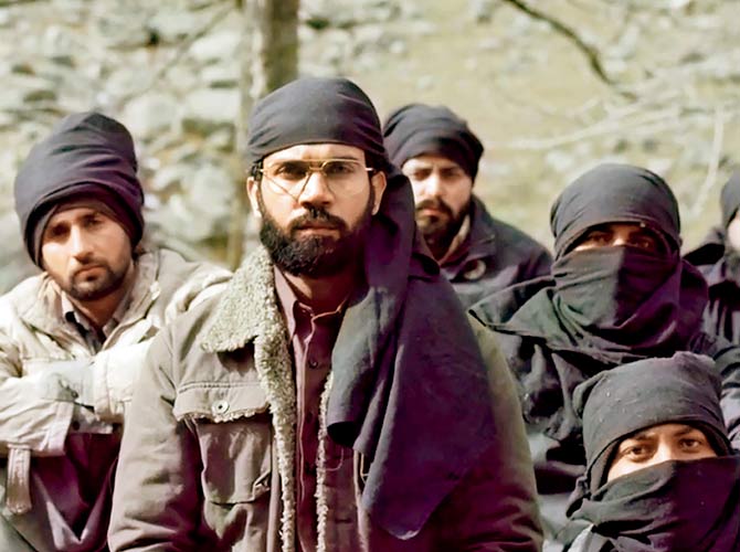 Rajkummar Rao in a still from Omerta