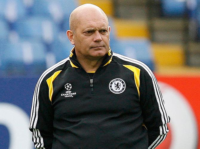 In this file photo taken on May 5, 2009 Chelsea assistant manager Ray Wilkins is pictured during a training session at Stamford Bridge in London. Ray Wilkins, the former England captain and Manchester United and AC Milan midfielder, died on April 4, 2018 aged 61, following a heart attack last week, former club Chelsea announced. "Everybody associated with Chelsea Football Club is devastated to learn of the passing of our former player, captain and assistant coach, Ray Wilkins. Rest in peace, Ray, you will be dreadfully missed," the club said on Twitter. Pic/AFP