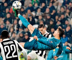 CL Aftermath: Great goal, fantastic, says Cristiano Ronaldo after bicycle kick