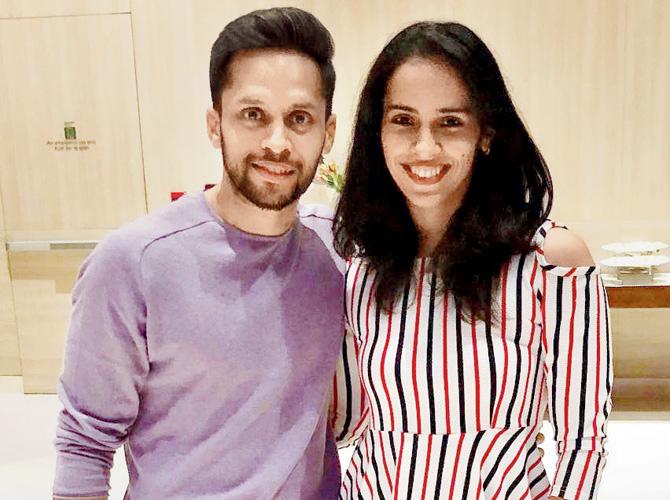 Parupalli Kashyap and Saina Nehwal