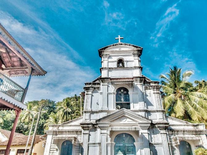 St Sebastian Chapel in Fontainhas. Pic courtesy/MArk D