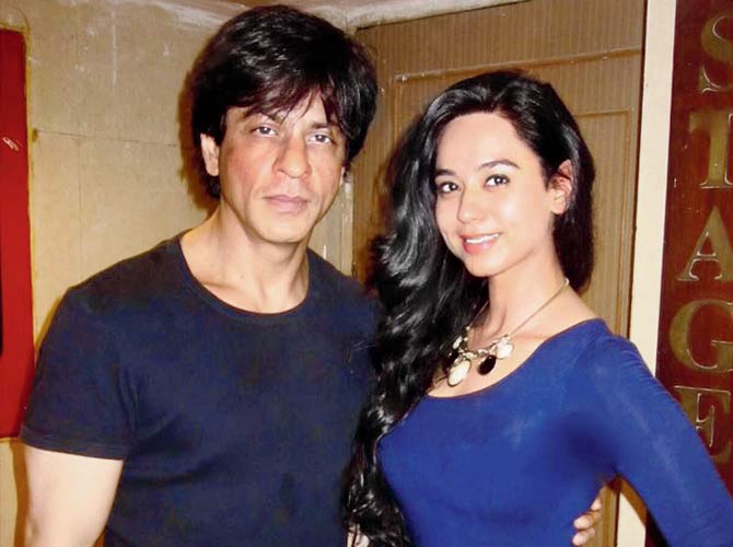 Shah Rukh Khan and Soundarya Sharma