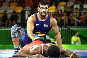 CWG 2018: Wrestler Sushil Kumar wins gold in 74 kg men's wrestling competition