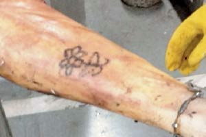 Woman's decomposed body found in sewer with only identifier being flower tattoo
