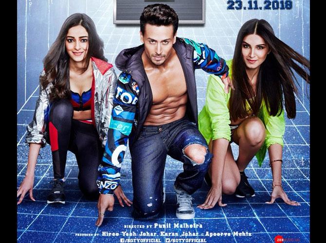 Tiger Shroff, Ananya Panday and Tara Sutaria