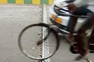 Pune cops send legal notice to township over strips that puncture tyres