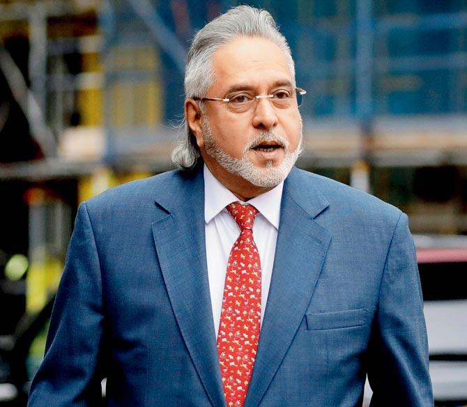 Vijay Mallya. Pic/AP/PTI