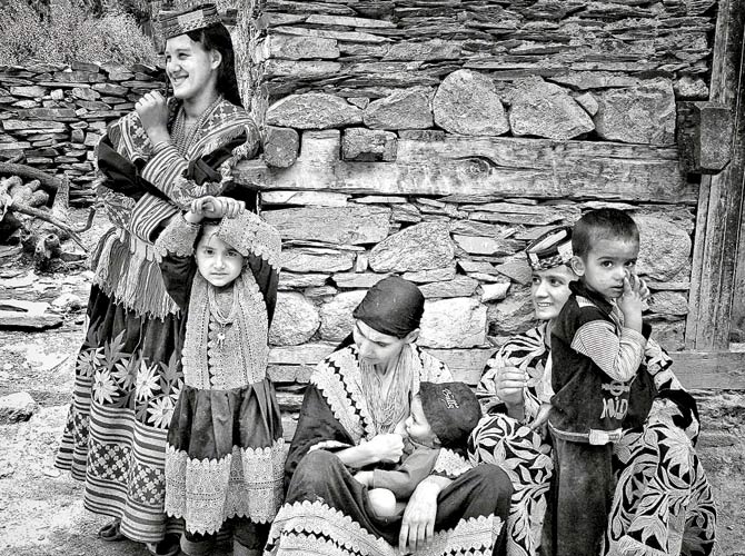 Kalash women, Chitral, Pakistan