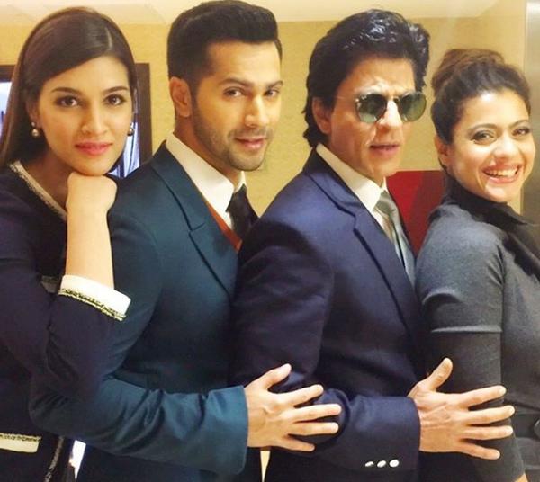 Team Dilwale clicked during one of their promotional events