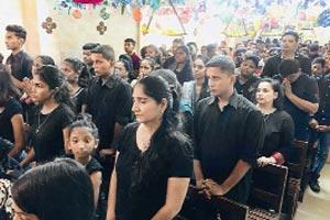 Church parishoners wear black as solidarity against Kathua, Unnao rape cases