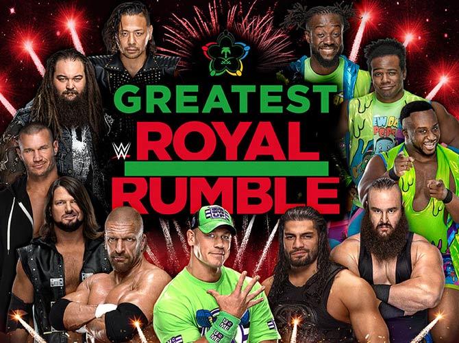 Greatest Royal Rumble 2018 poster