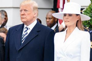 Donald Trump and Melania Trump's some awkward moments