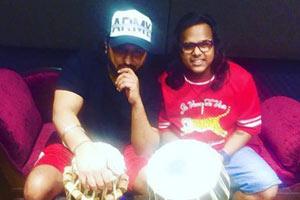 Yo Yo Honey Singh and nephew go musical with a tabla!