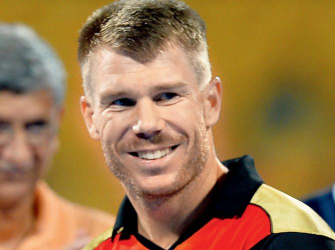 Hyderabad skipper David Warner