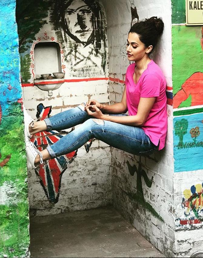 Taapsee Pannu wants to be remembered as someone who was a part of the change. 'Be it in terms of female characters, be it in terms of outsiders, just someone who was contributing to a significant change in the industry,' said Taapsee.