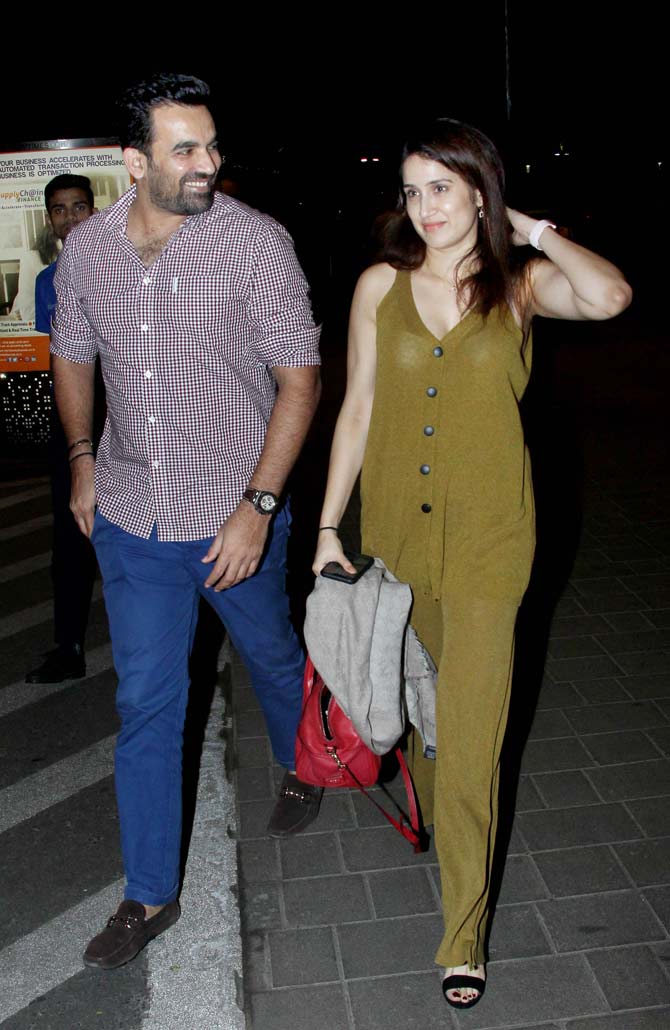 Sagarika Ghatge and Zaheer Khan were engaged in April 2017 and got married in November 2017