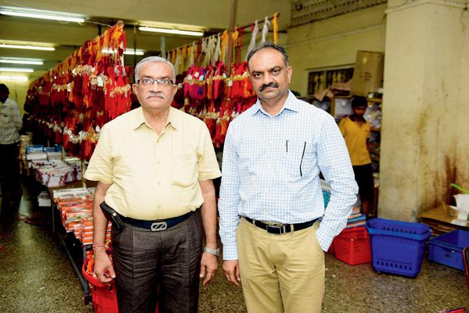 Brothers Kirit and Mahendra Shah