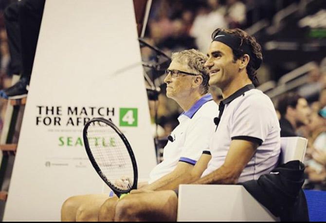 Two men regarded as the best ever at their craft, one in Tennis, the other in Technology. Roger Federer welcomed Bill Gates to Instagram with this post. He captioned, Welcome to Instagram @thisisbillgates! Always fun to be with you on the court. Looking forward to playing with you again soon 