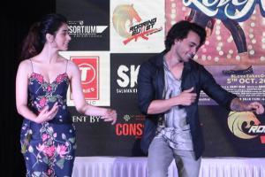 Aayush Sharma and Warina Hussain kickstart Loveratri promotions in full swing