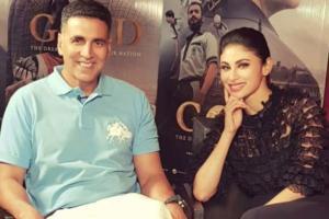 Akshay Kumar and Mouni Roy's golden moments from the promotions of Gold