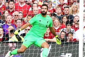 Liverpool's top signing Alisson Becker keeps it clean