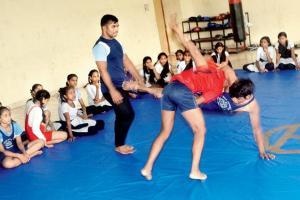 Mumbai: BMC kids warm up to wrestling and taekwondo, train like champs